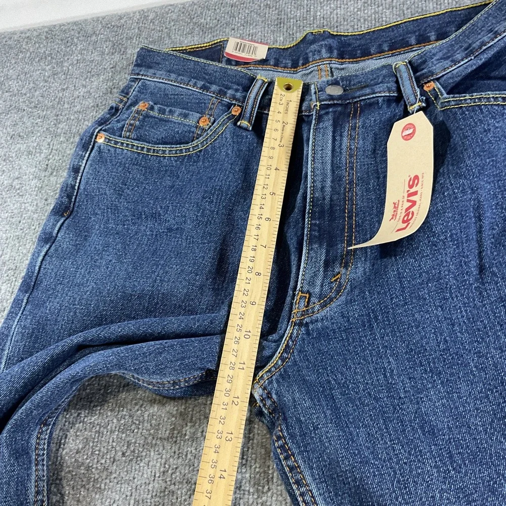 Levis 550 Relaxed Fit Jeans Mens 36x30 Blue Denim New Classic Straight Leg